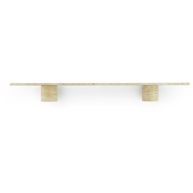 Sten Wall Shelf 120 cm, Travertine