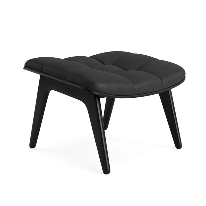 Mammoth Footstool, Black
