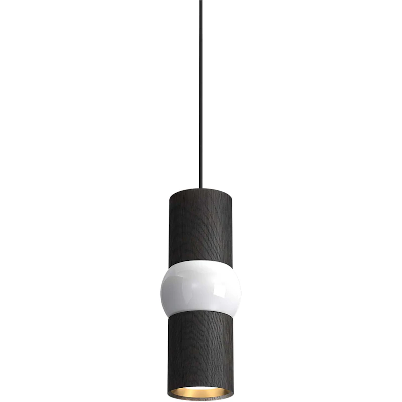 Lightbone Pendant Small, Black Oak