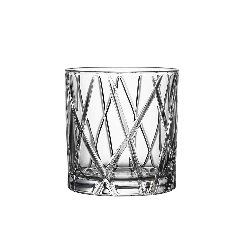 City Whiskey Glass DOF 34 cl, 4 pcs from Orrefors | RoyalDesign