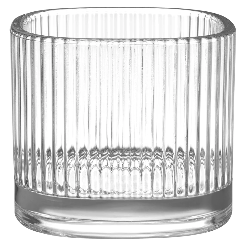 Magica Candle Holder Super Circle 70 mm, Clear