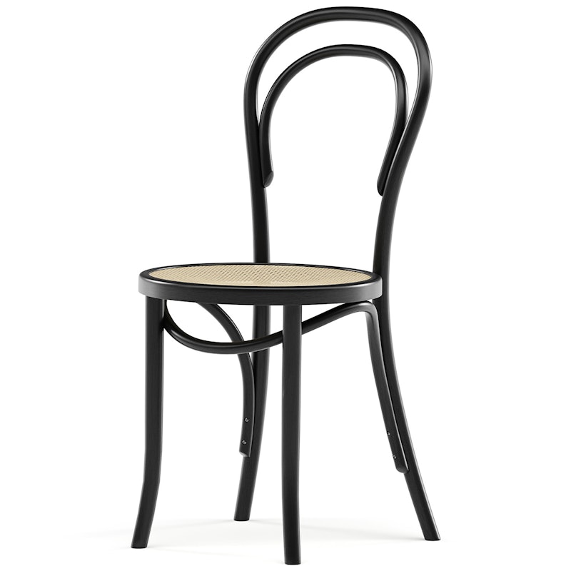 Classic A-1880 Chair Rattan, Black