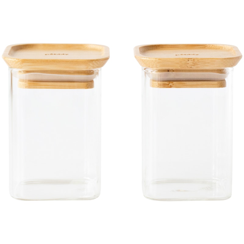 Glass Jars With Lid 2-pack, 2x 24 cl