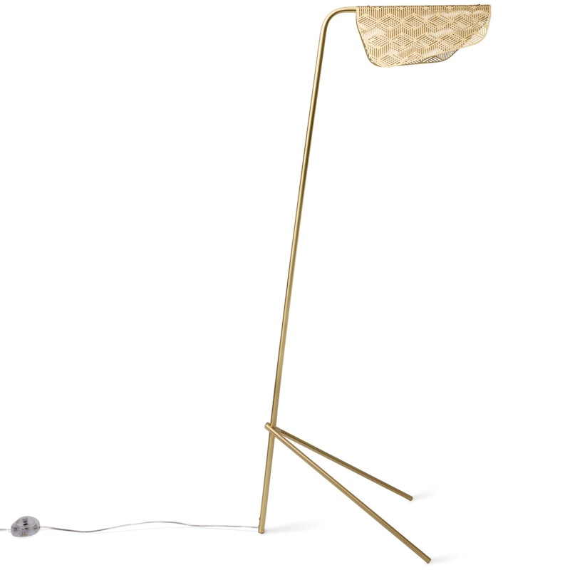 Mediterranea Floor Lamp, Brass