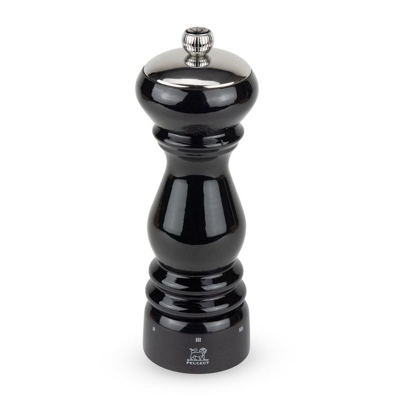 Paris Icone u'Select Pepper Mill 18 cm, Black Lacquer