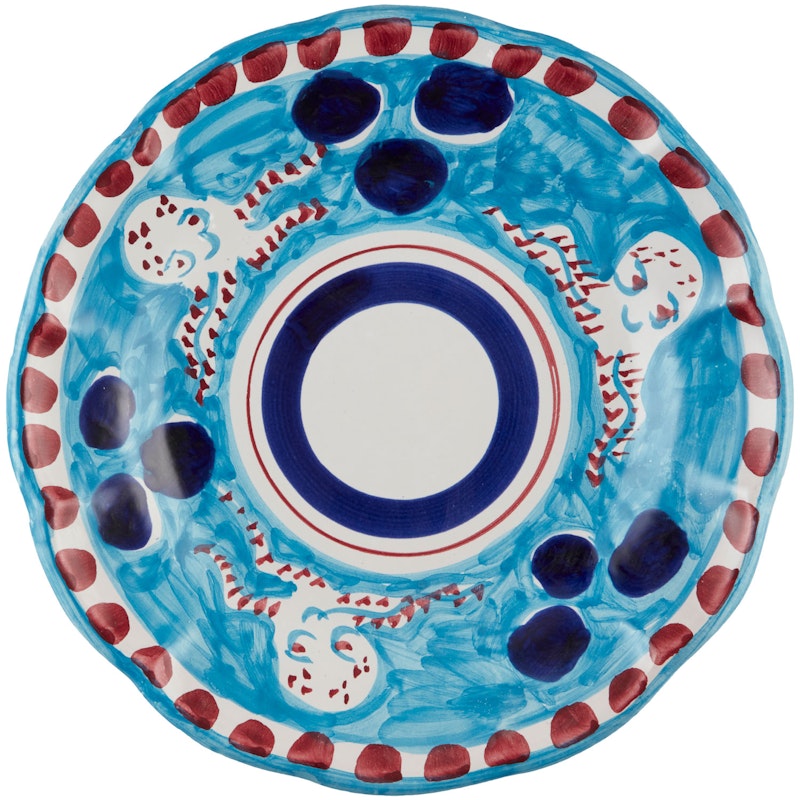 Amalfi Salad Plate 20 cm, Turquoise