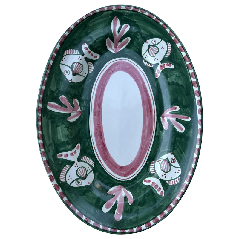 Amalfi Serving Dish 37 cm, Green