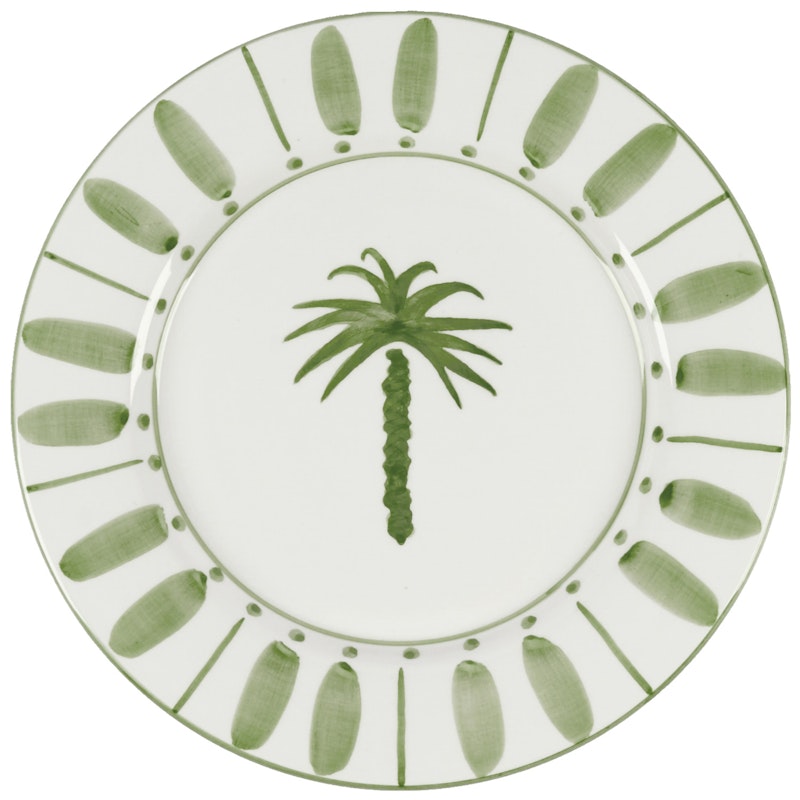 Cannes Plate 28 cm, Green