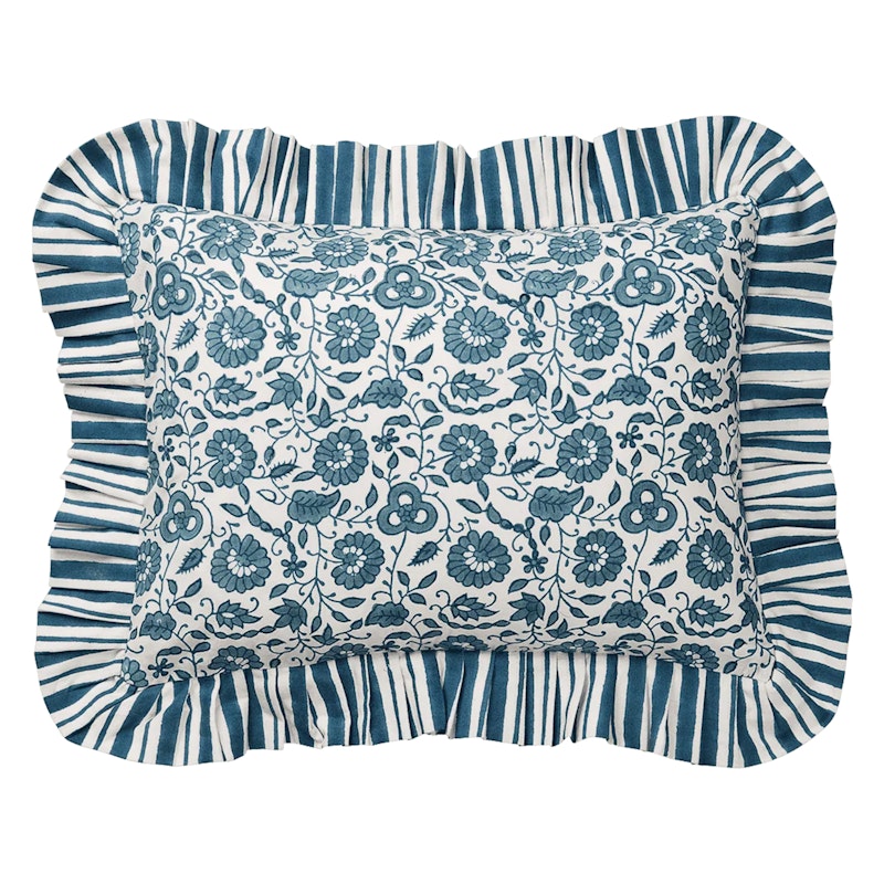 Damson Cushion Cover 30x40 cm, Blue