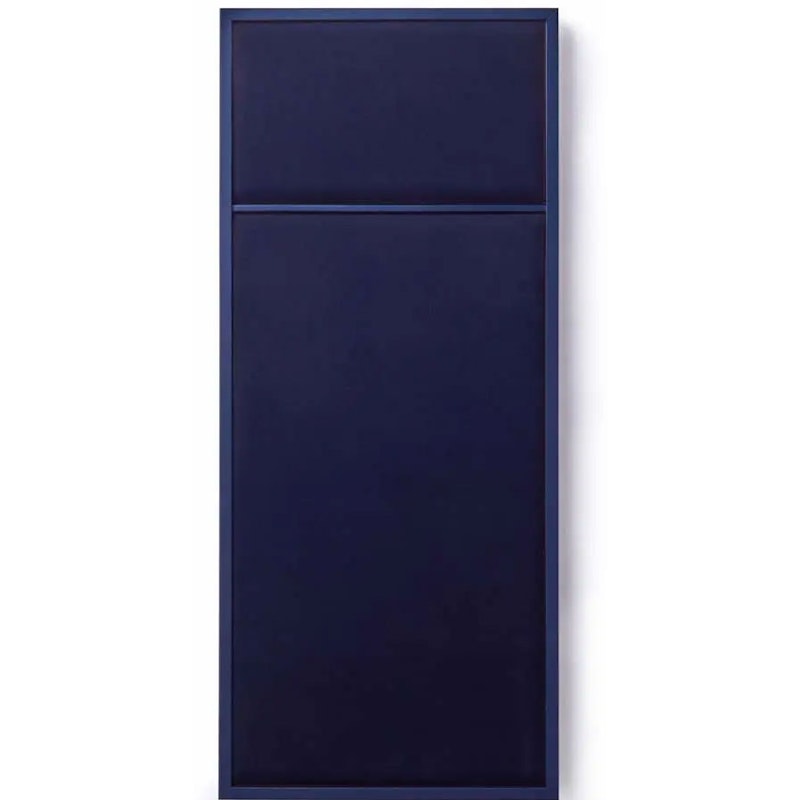 Nouveau Pin Notice Board Small, Navy Blue