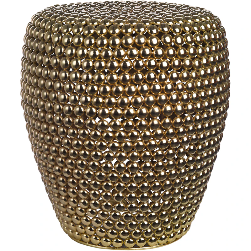 Dot Stool, Brass