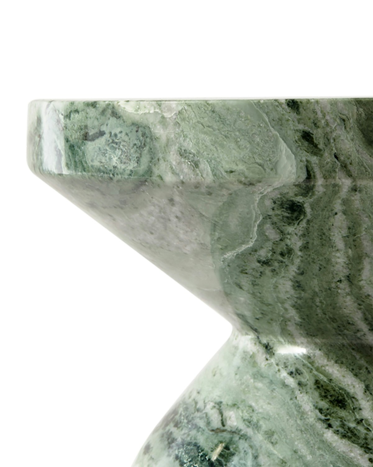 Zig Zag Stool, Dark Green from Polspotten | RoyalDesign