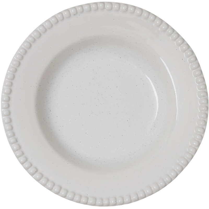 DARIA Soup Plate 26 cm 2-pack, Cotton White