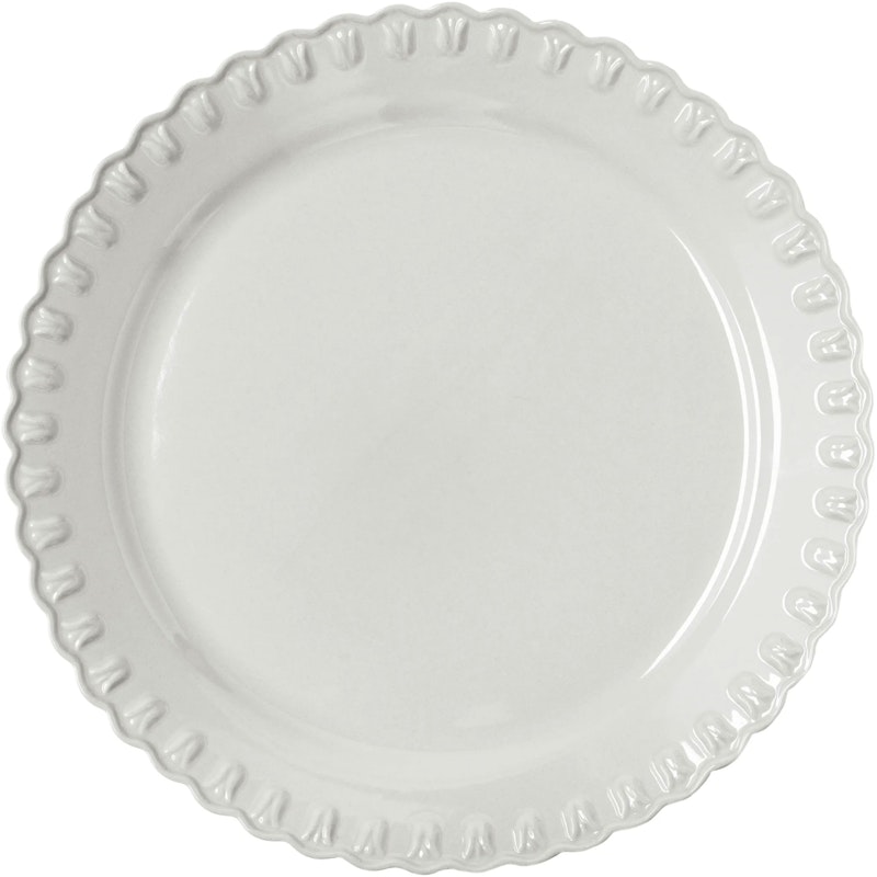 Tulipa Platter 37 cm, White