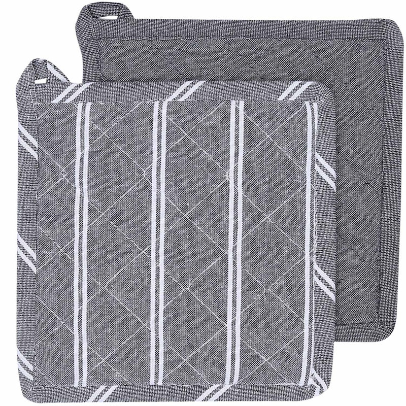 Agda Pot Holder 2-pack, Dark Grey