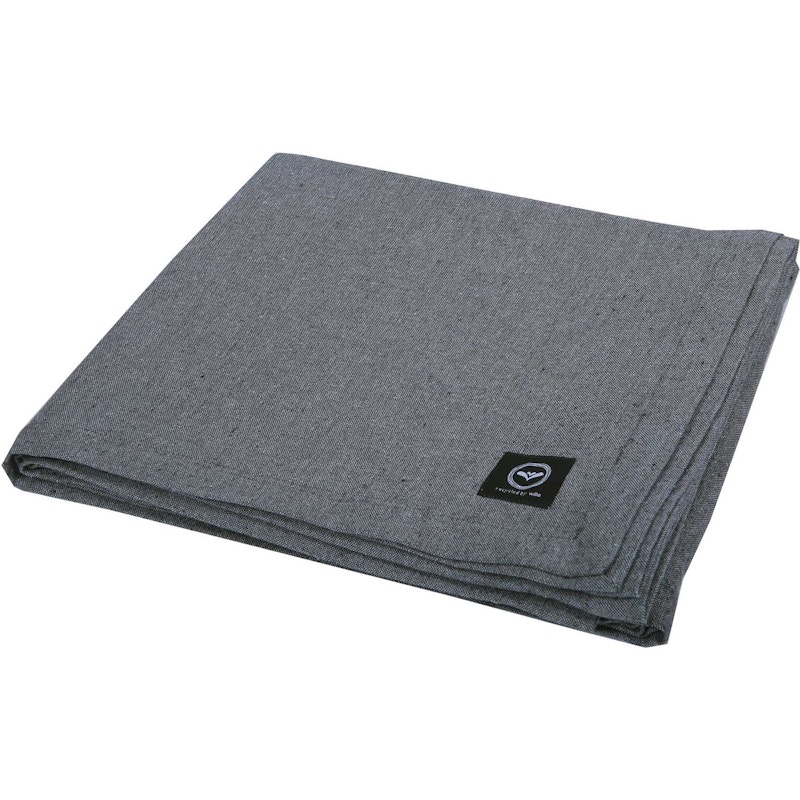 Hedvig Table Cloth Treated 140x310 cm Chambray, Dark Grey / Grey