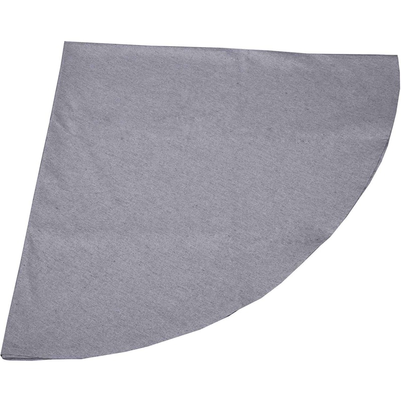 Hedvig Table Cloth Treated 160 cm Round Chambray, Grey / White