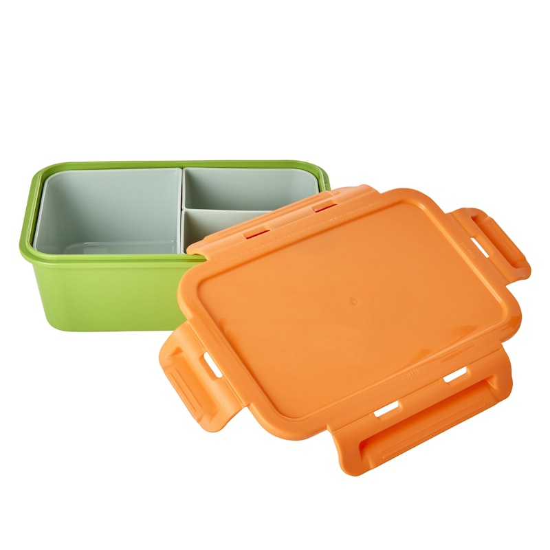 Lunch Box, Green/Orange