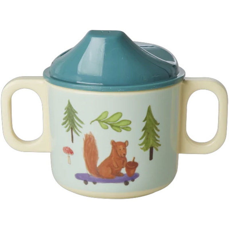 Baby Cup Melamine 25 cl, Blue Happy Forest