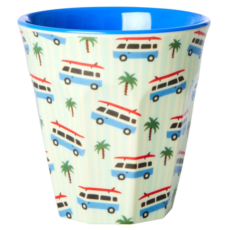 Melamine Cup 25 cl, Blue Car