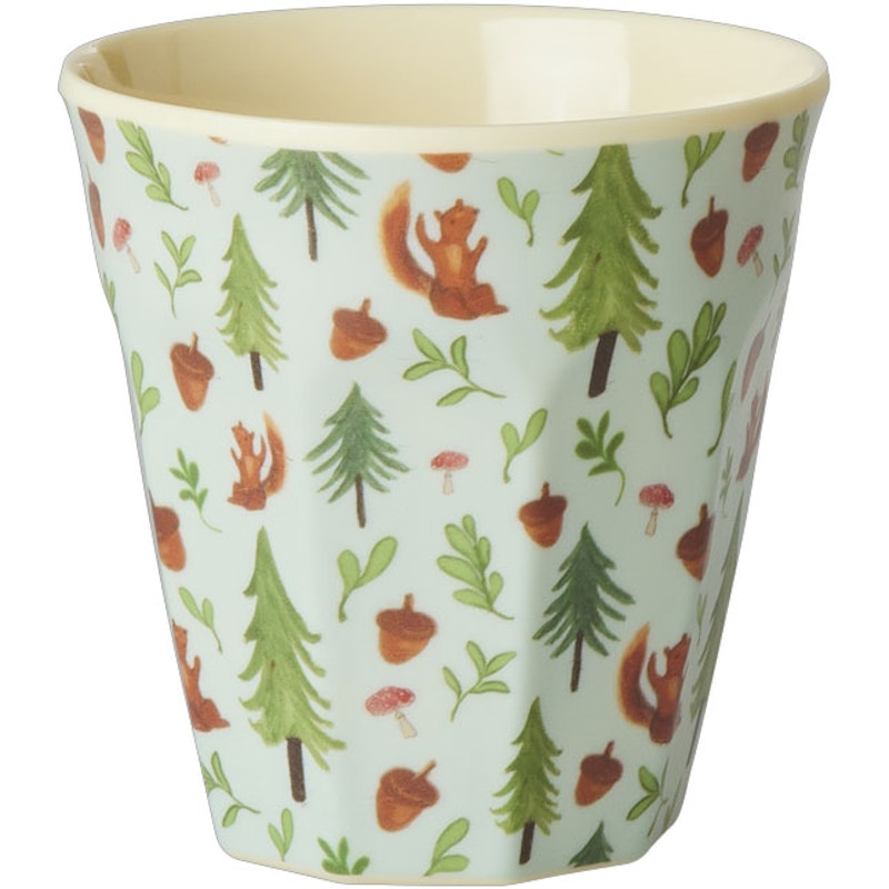 Melamine Cup 16 cl, Blue Happy Forest