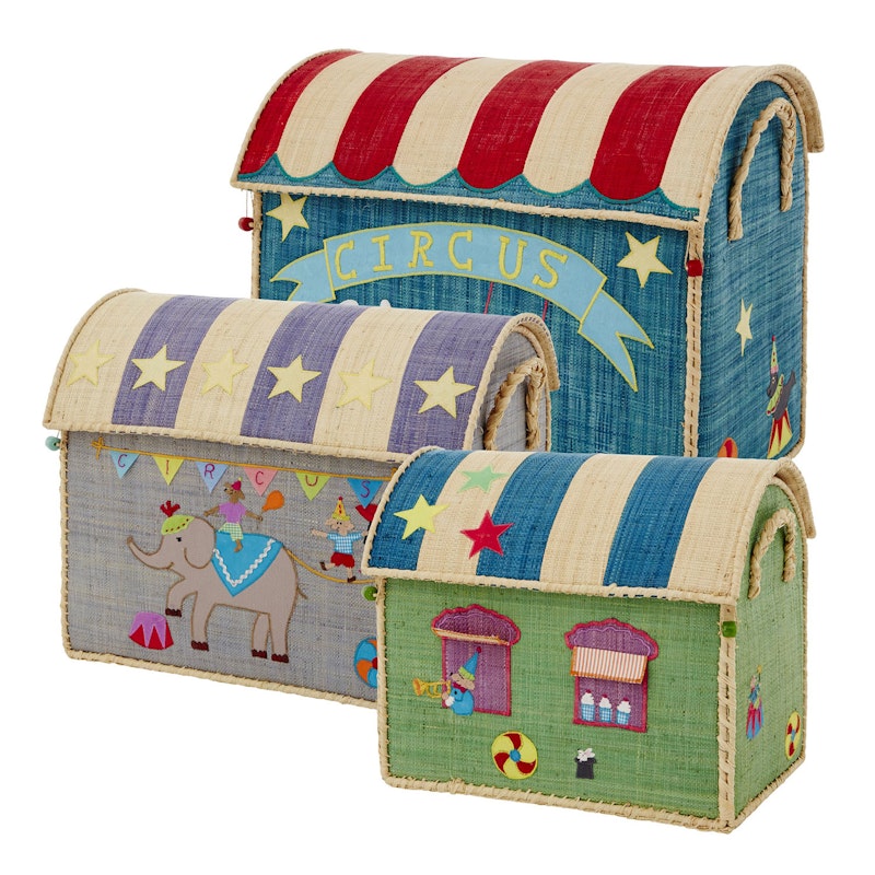 Rice Basket 3-Pcs, Circus