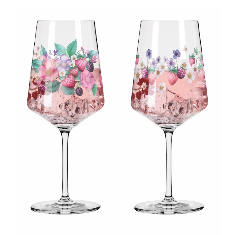 Sommersonett Wine Glasses 2-pack, Nordic Summer