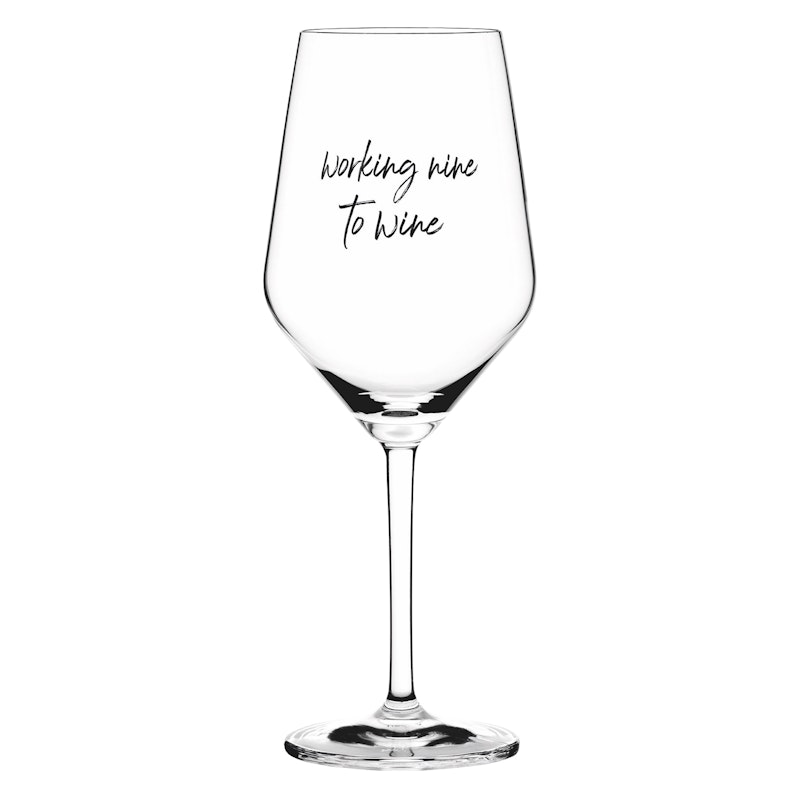 Wine Glass 48 cl, Working nine to Wine