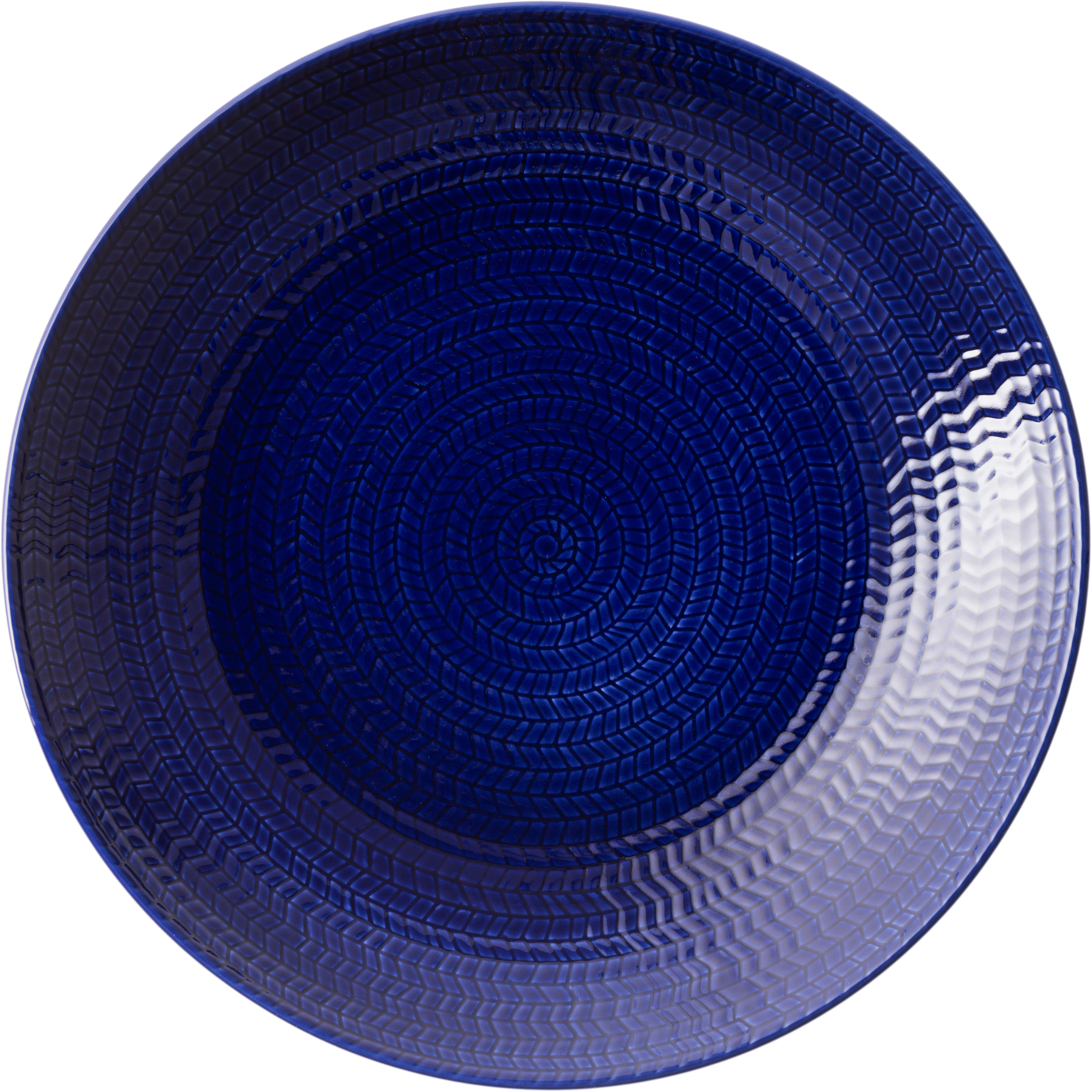 Blå Eld plate 23cm blue from Rörstrand | RoyalDesign