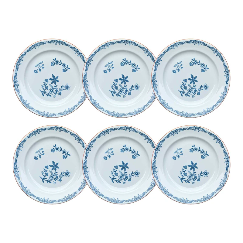 Ostindia Plate 27 cm, 6 Pcs