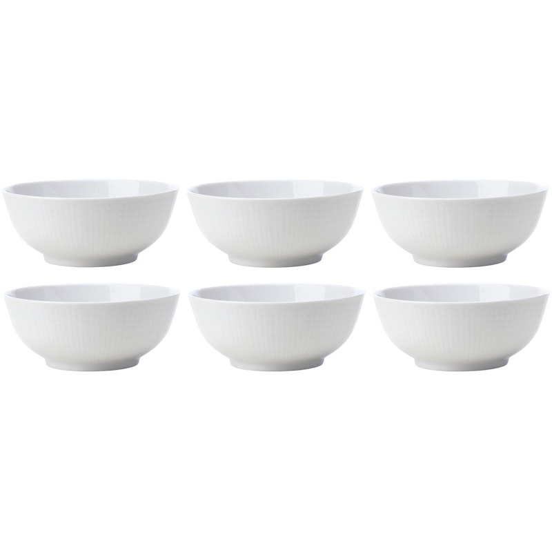 Swedish Grace Bowl 30 cl 6-pack, Snow (White)