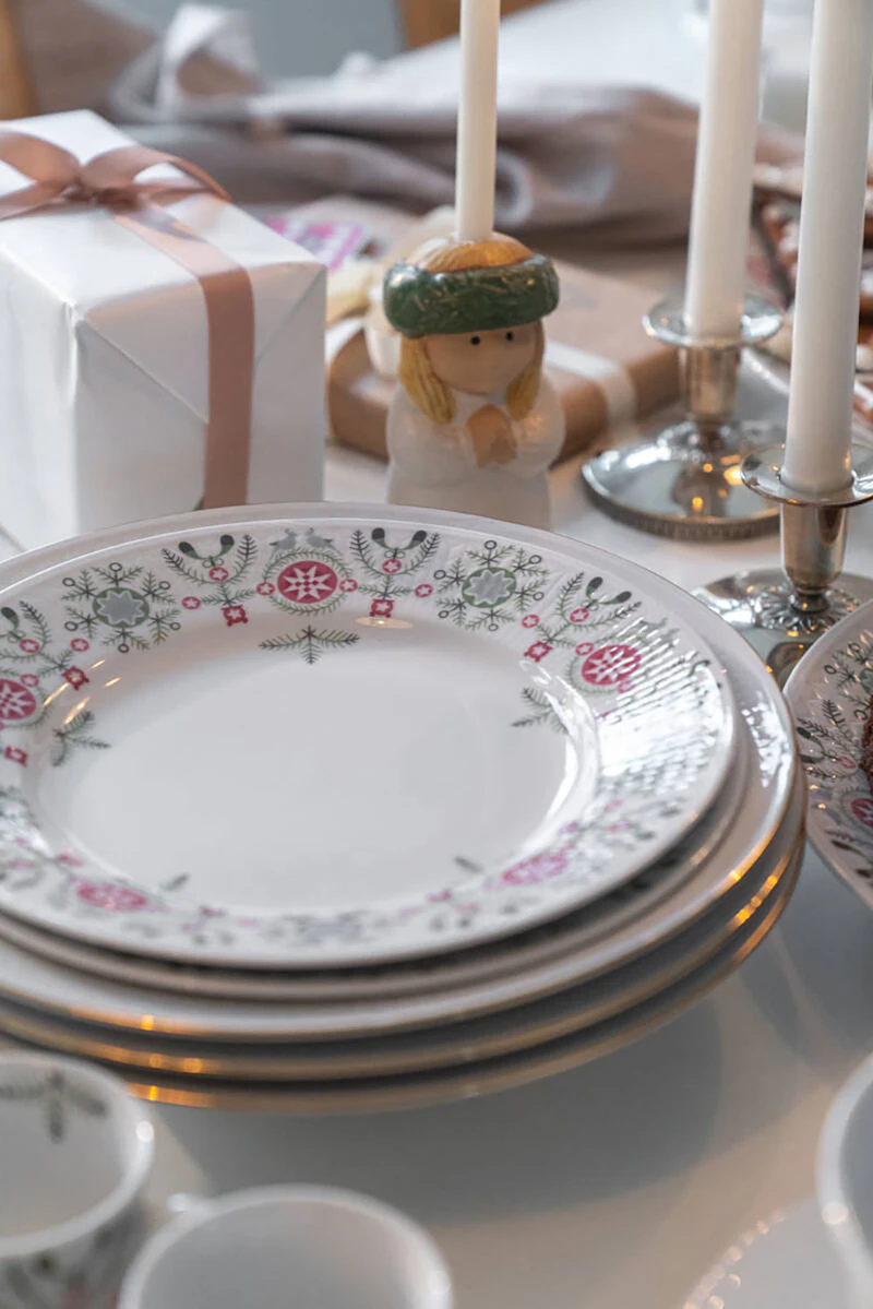 Swedish Grace Plate Ø17cm, Winter from Rörstrand | RoyalDesign