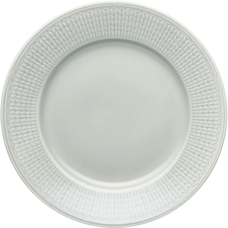Swedish Grace Plate 21 cm, Fog (Light Grey)