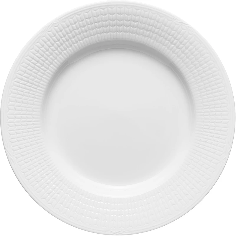 Swedish Grace Plate 24 cm, Snow