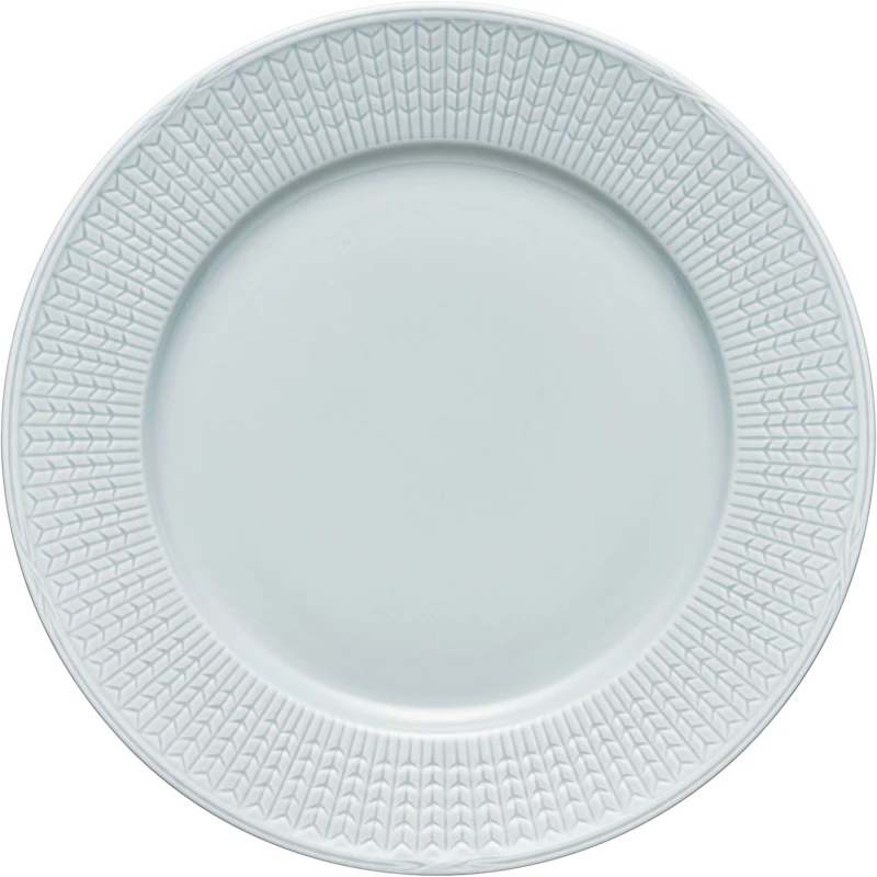 Swedish Grace Plate 27 cm, Ice (Light Blue)