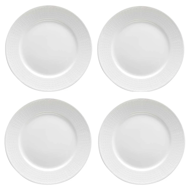 Swedish Grace Plates 27 cm 4-pack, Snow