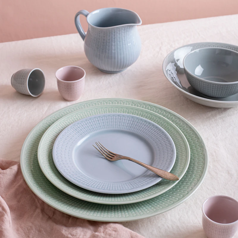 Swedish Grace Plates 27 cm 4-pack, Meadow
