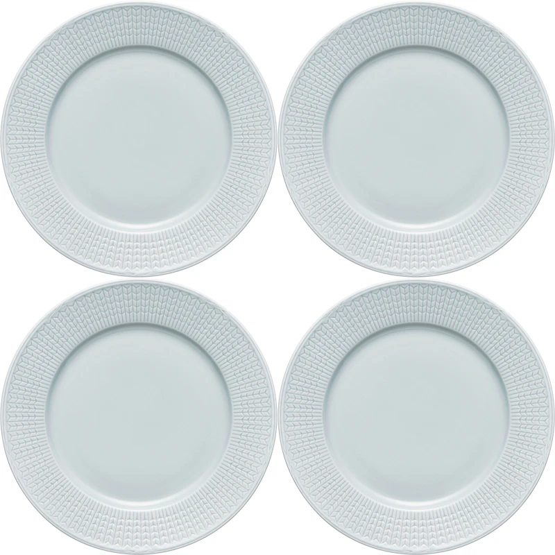 Swedish Grace Plates 27 cm 4-pack, Ice