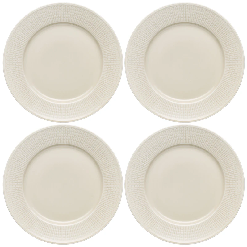 Swedish Grace Plates 27 cm 4-pack, Oats