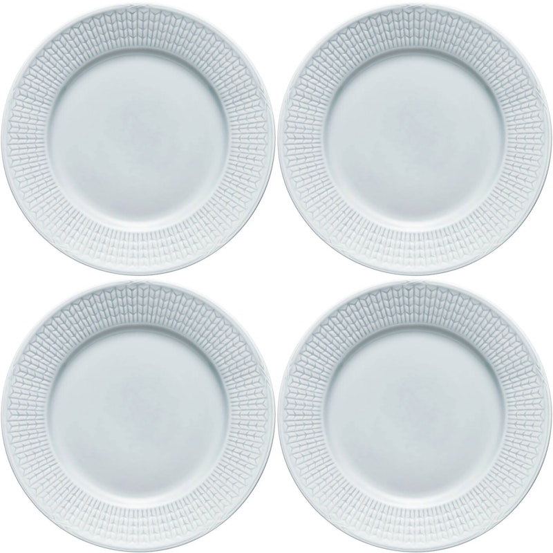 Swedish Grace Side Plate 17 cm 4-pack, Ice