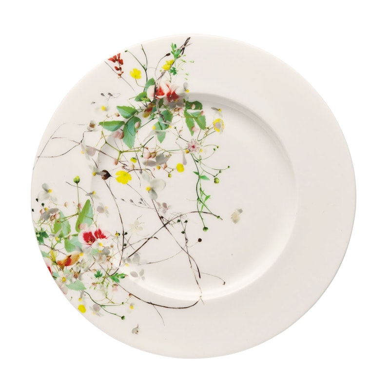 Brillance Fleurs Sauvages Rim Plate, 19 cm