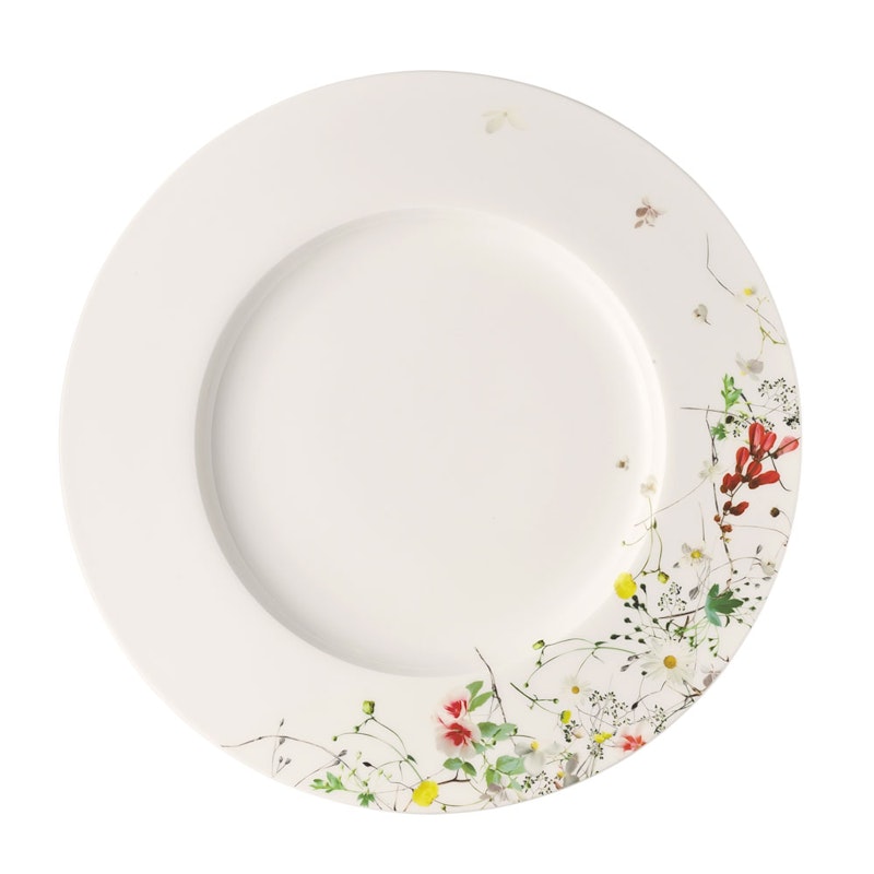 Brillance Fleurs Sauvages Rim Plate 28 cm