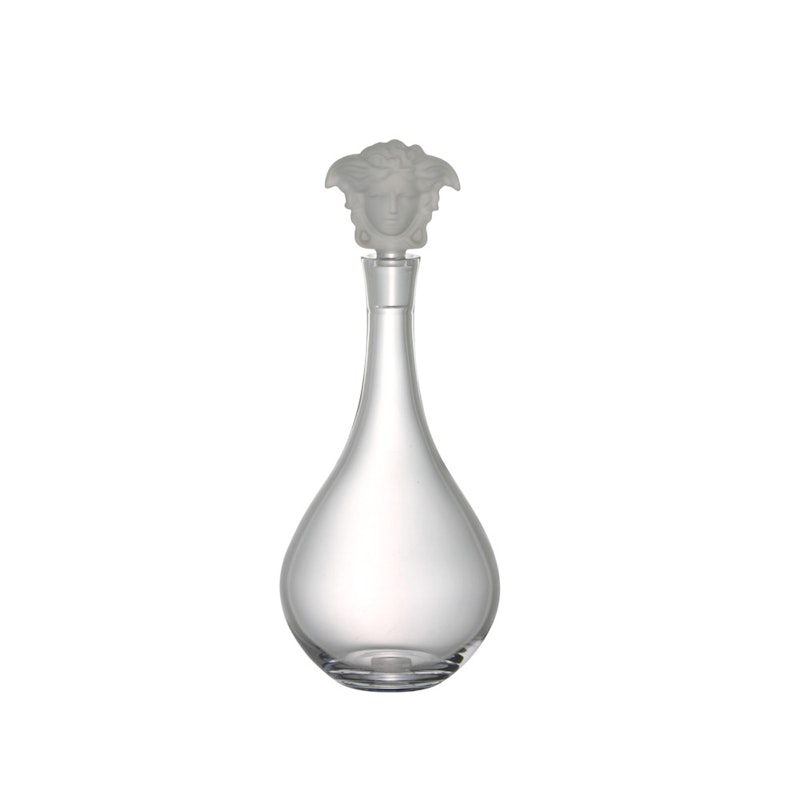 Versace Medusa Luminere Decanter, Clear