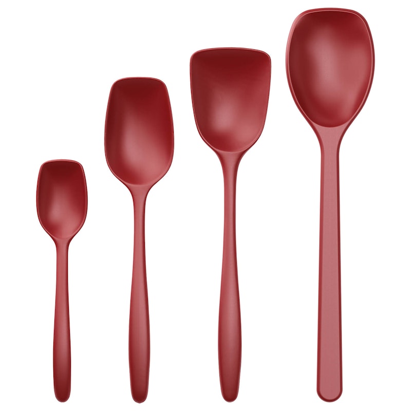 NEW Classic Pot Spoon Set 4-pack, Red
