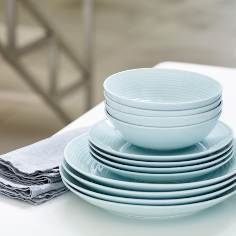 Maze Blue Dinner Set 12 Pcs from Royal Doulton RoyalDesign