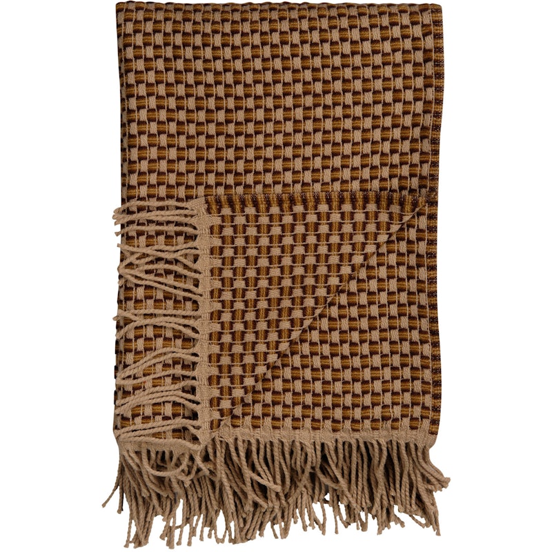 Isak Throw 150x210 cm, Chestnut