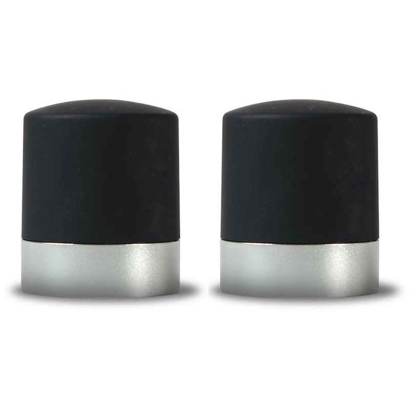 Axel Wine And Champagne Stopper Black, 2-pack
