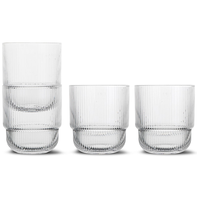 Blanka Water Glasses 4-pack, Clear