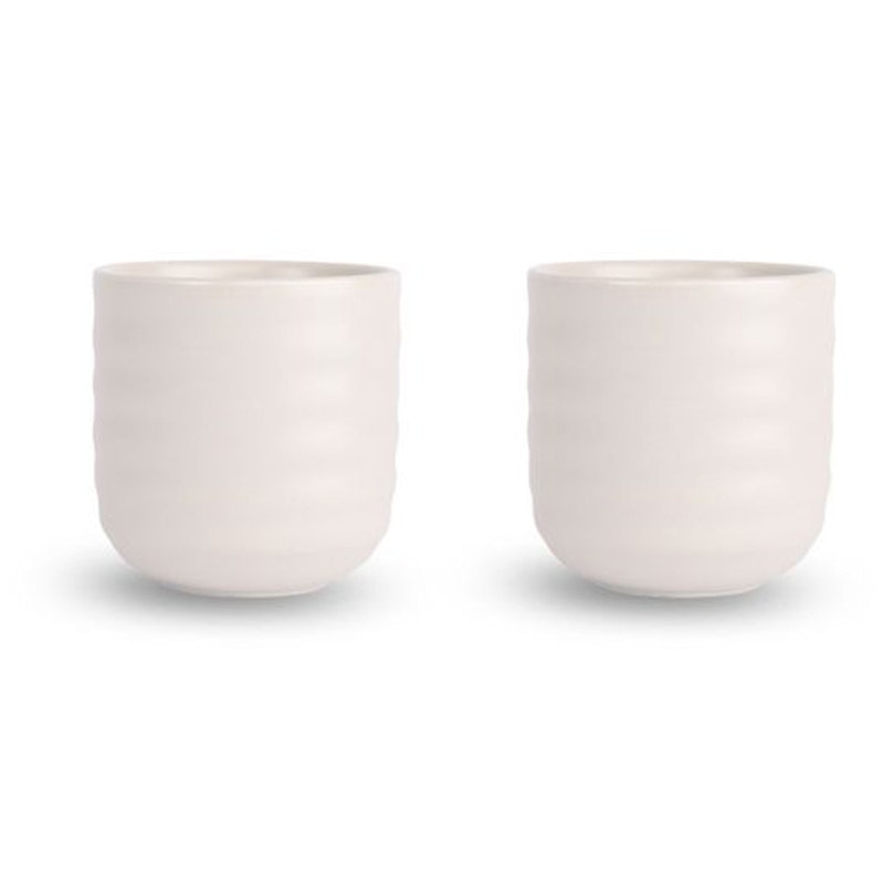 Ellen Cups 18 cl 2-pack, Bone White