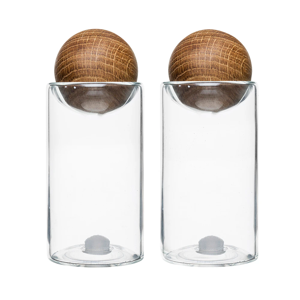 Sagaform Oval Oak Salt and Pepper